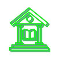 Library Vector Icon