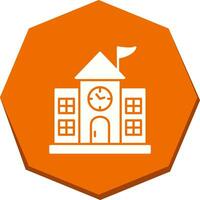 University Campus Vector Icon