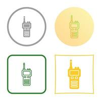 Walki Talkie Vector Icon