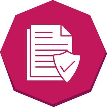 Valid Document Vector Icon