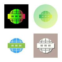 World Wide Web Vector Icon
