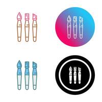 Brushes Vector Icon