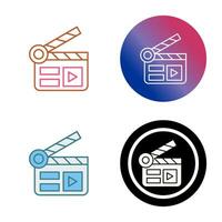 Clapper Board Vector Icon