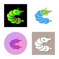 Shrimp Vector Icon