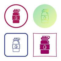 Water Bottle Vector Icon