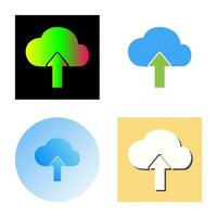 Upload to Cloud Vector Icon