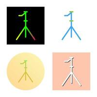 Unique Stand Vector Icon