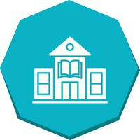 Library Building Vector Icon