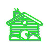 Cabin Vector Icon