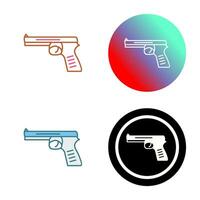 Unique Pistol Vector Icon