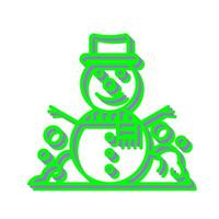 Snowman Vector Icon