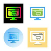 Ecommerce Website Vector Icon