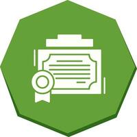 Certificate Vector Icon