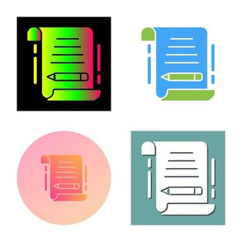 Write Vector Icon