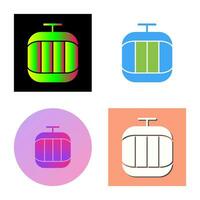 Cable Car Vector Icon