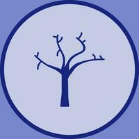 Tree with no Leaves Vector Icon