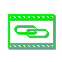 Unique Link Optimization Vector Icon