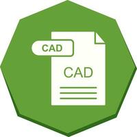 icono de vector de cad