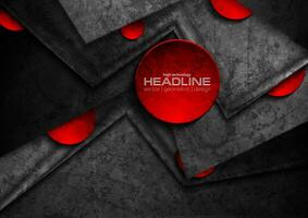 High contrast grunge abstract tech corporate background vector