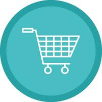 Shopping Cart Carousel Vector Icon Design