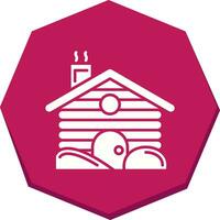 Cabin Vector Icon