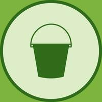 Water Bucket Vector Icon