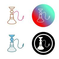 Unique Hookah Vector Icon