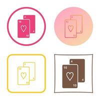 Playing Cards Vector Icon