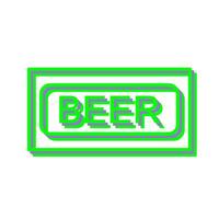 Beer Sign Vector Icon