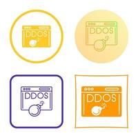 Ddos Attack Vector Icon