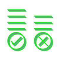 Voting Result Vector Icon