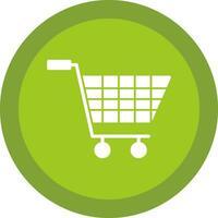 Shopping Cart Carousel Vector Icon Design