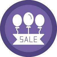 Sale Balloons Vector Icon Design