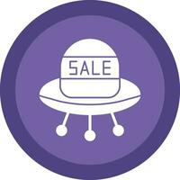 Sale UFO Vector Icon Design