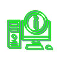 Computer Vector Icon