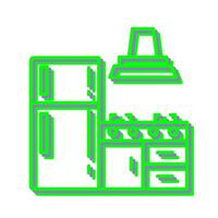 Kitchen Vector Icon