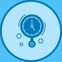 Wall Clock Vector Icon