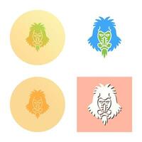 Mandrill Vector Icon