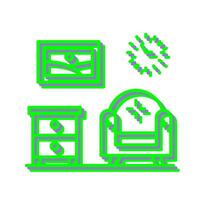 Living Room Vector Icon