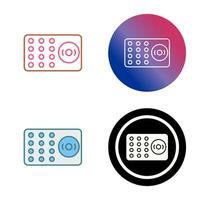 Unique Ring Alarm Vector Icon