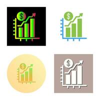 Chart Up Vector Icon