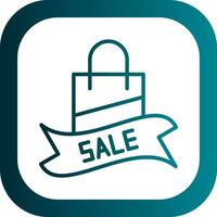 Sale Ribbon Vector Icon Design