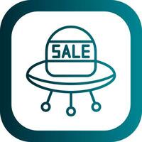 Sale UFO Vector Icon Design