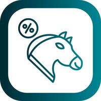 Discounted Unicorn Vector Icon Design
