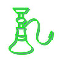 Unique Hookah Vector Icon