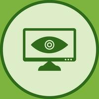 Unique Web Visibility Vector Icon