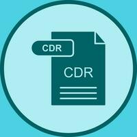 CDR Vector Icon