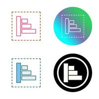 Object Alignment Vector Icon