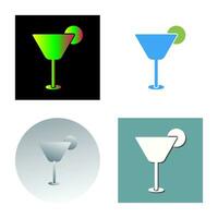 Cocktail Drink Vector Icon