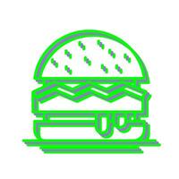 Hamburger Vector Icon